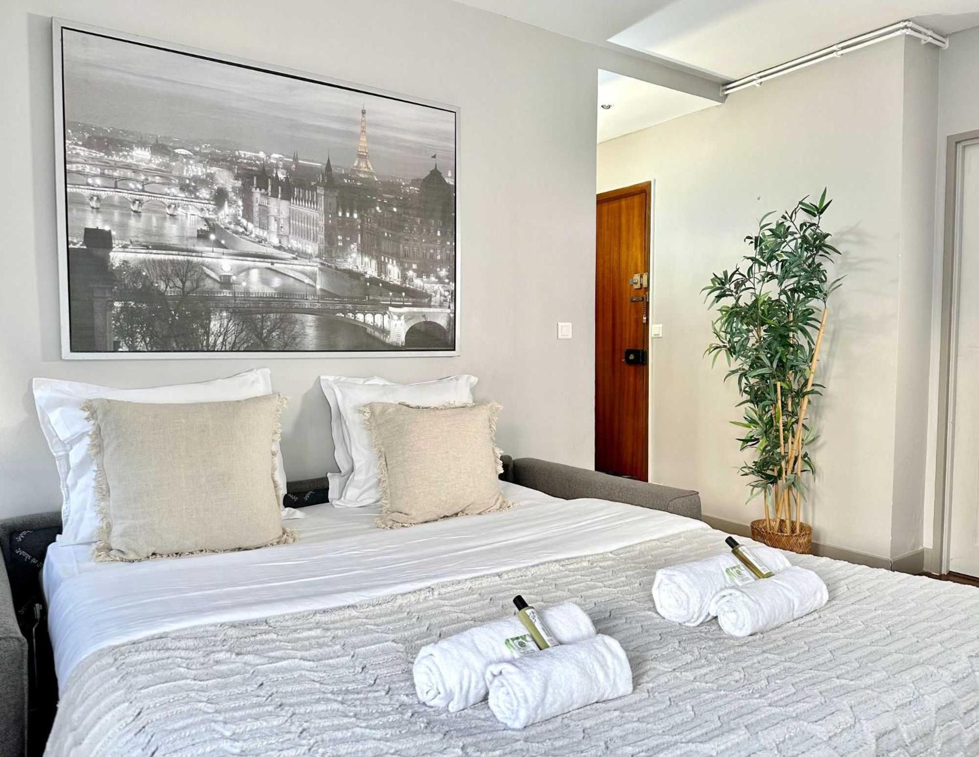 Beautiful Calm Studio In Le Marais Paris Bagian luar foto