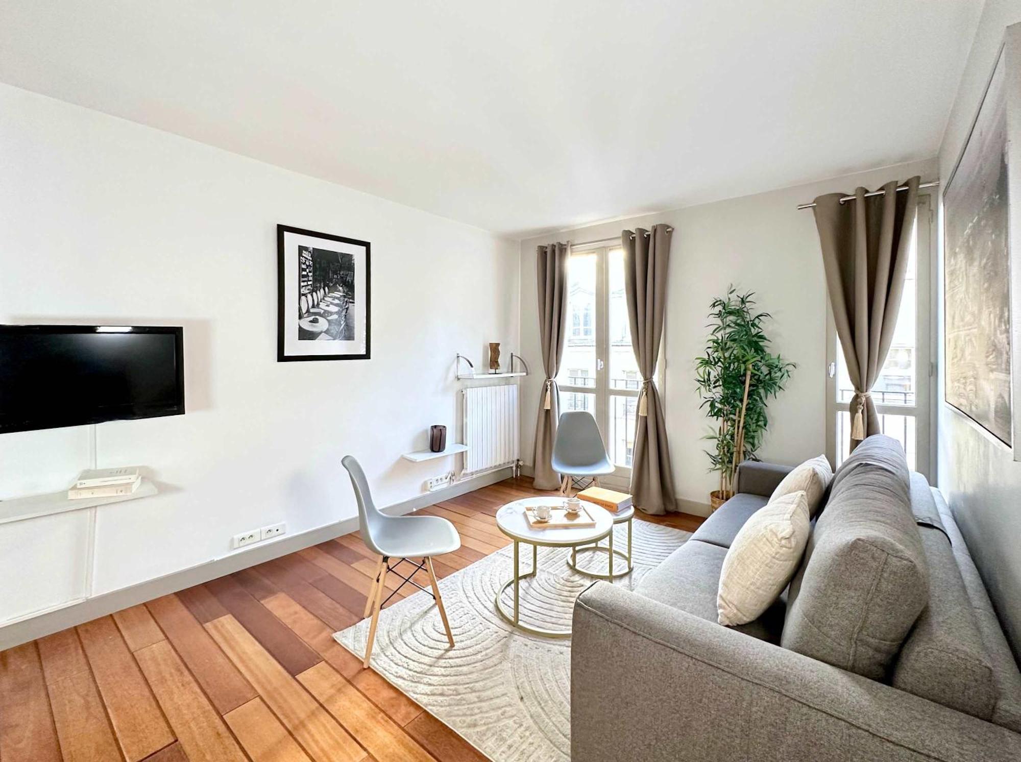 Beautiful Calm Studio In Le Marais Paris Bagian luar foto