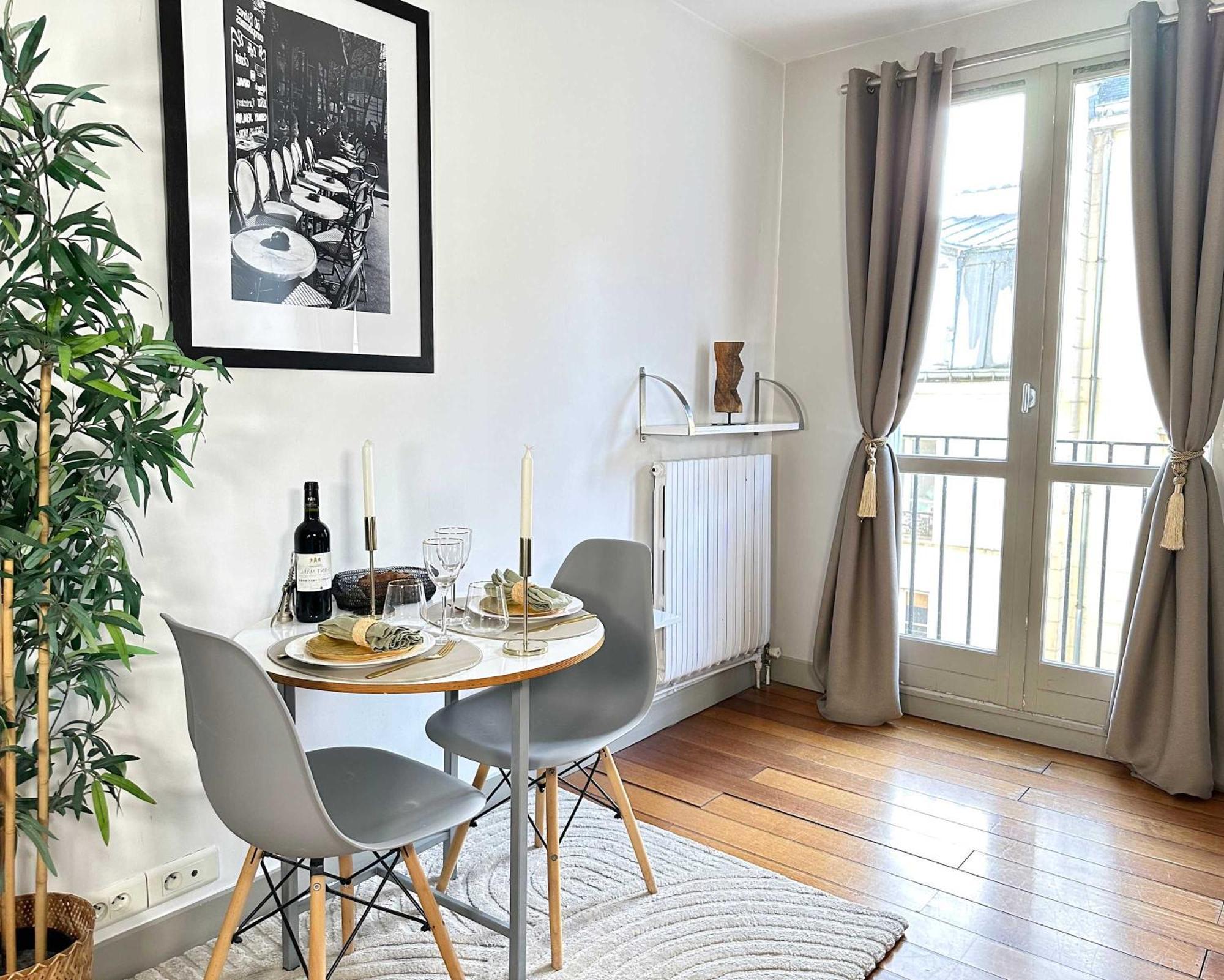 Beautiful Calm Studio In Le Marais Paris Bagian luar foto